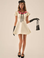Rosalie Mini Dress Cream