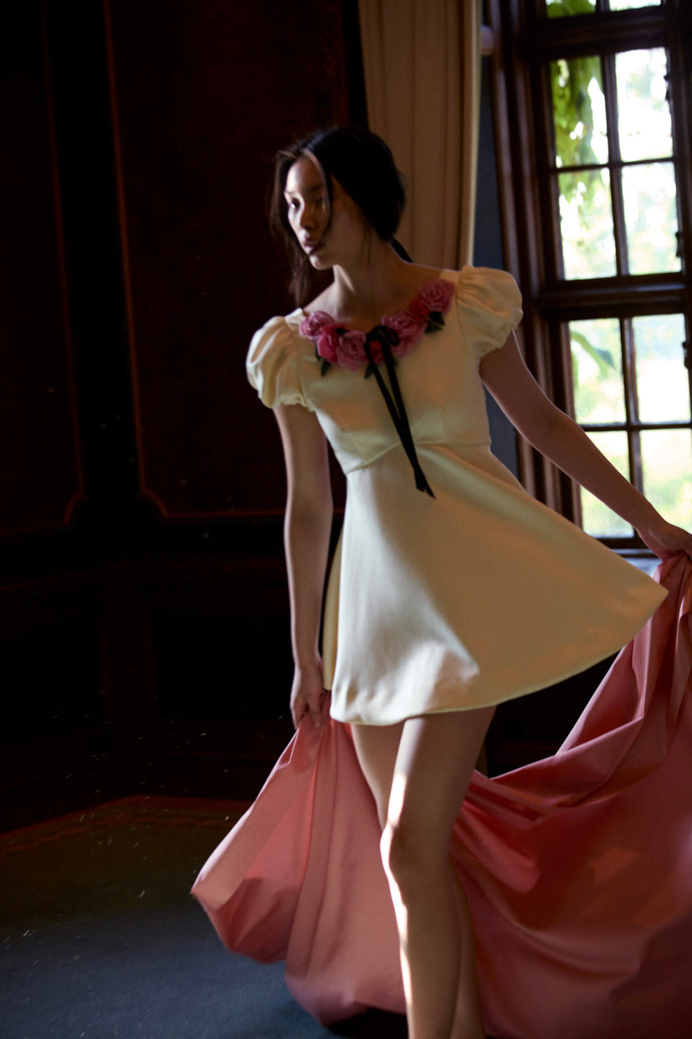 Rosalie Mini Dress Cream