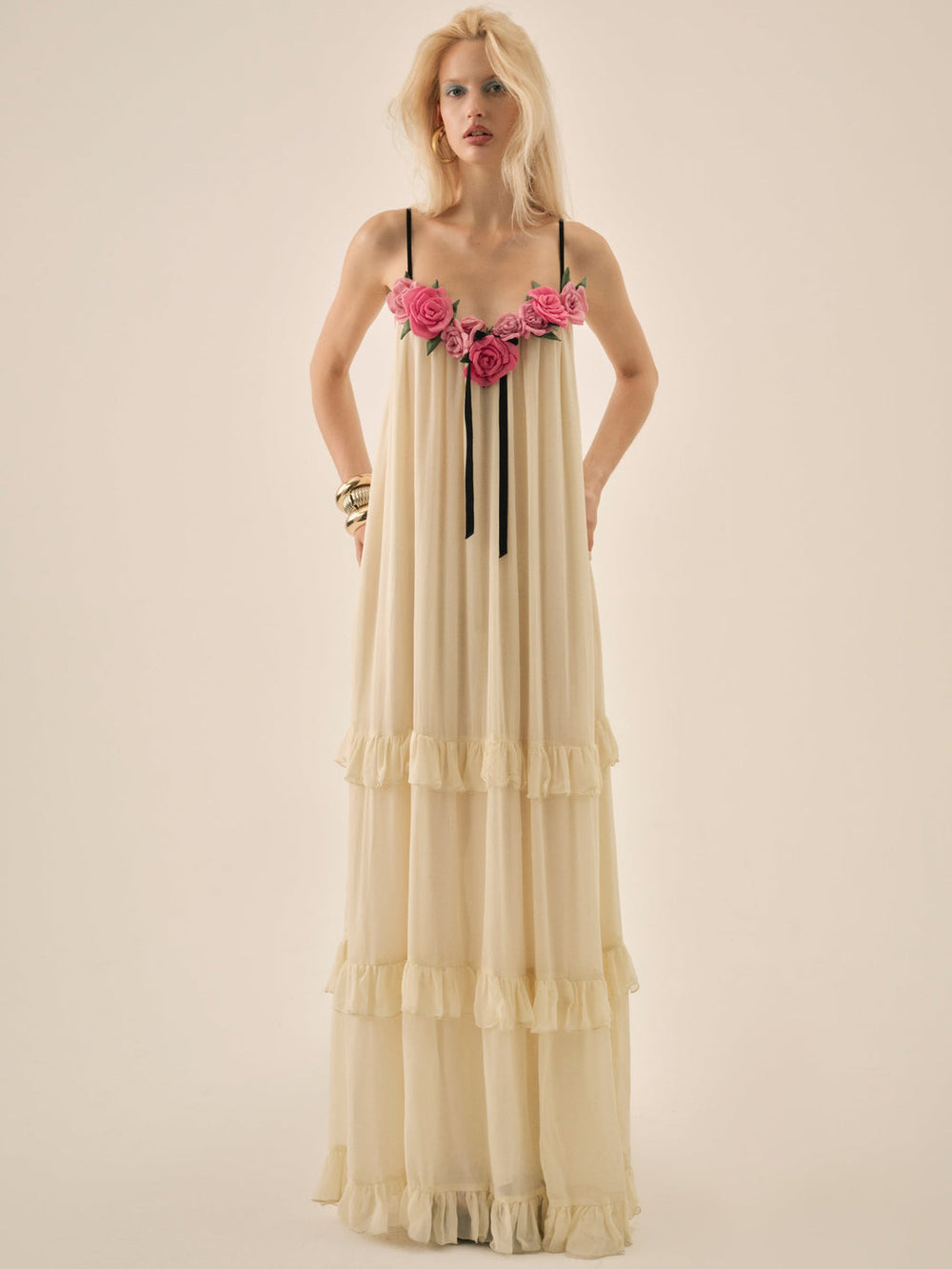 Rosalie Maxi Dress Cream