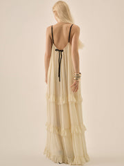 Rosalie Maxi Dress Cream