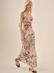 Nora Maxi Dress White