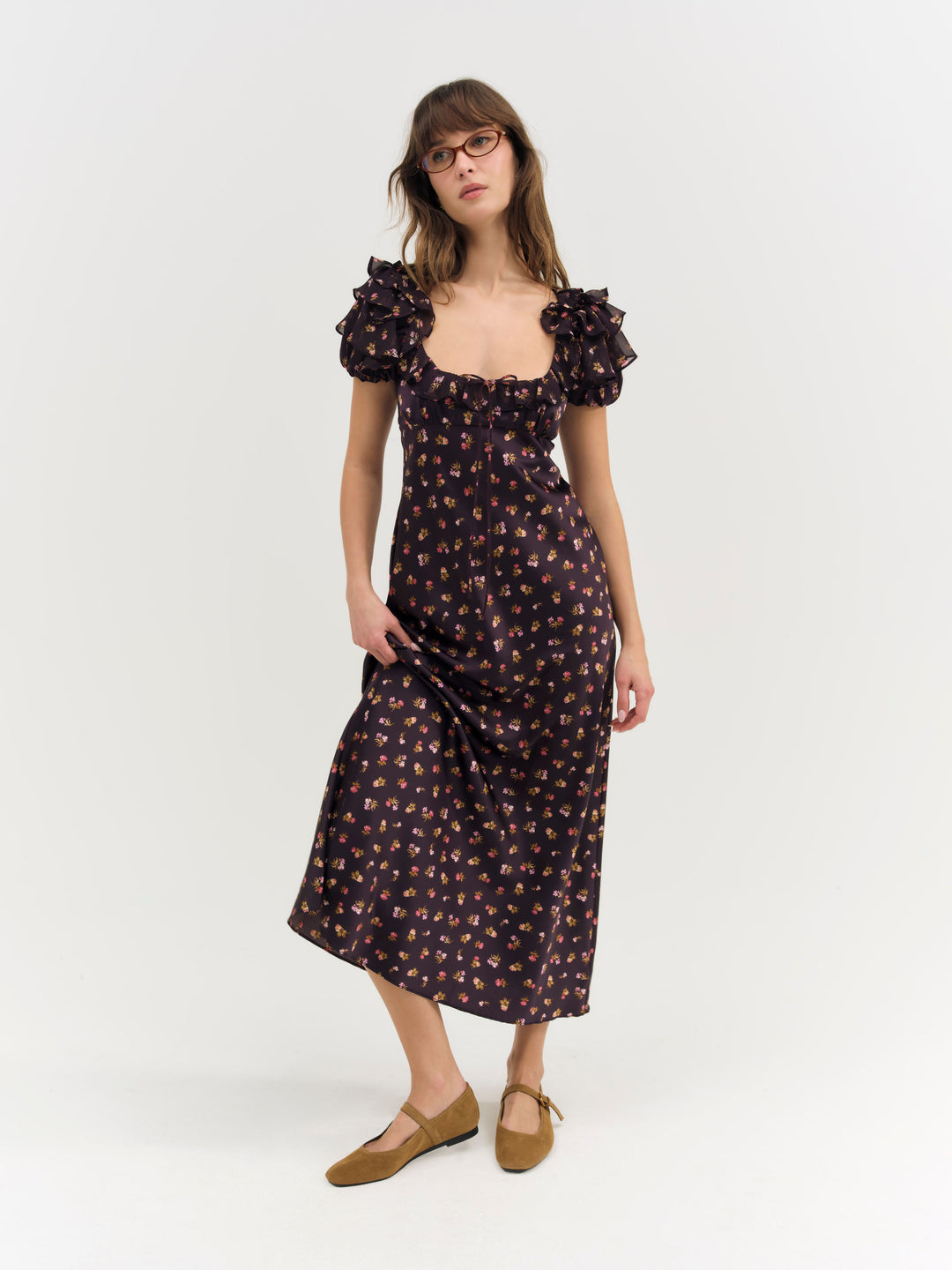 Alice Maxi Dress Eggplant