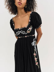 Rosemarie Maxi Dress Black