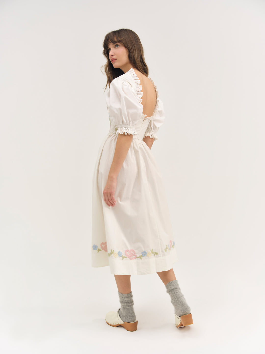 Erin Midi Dress Cream