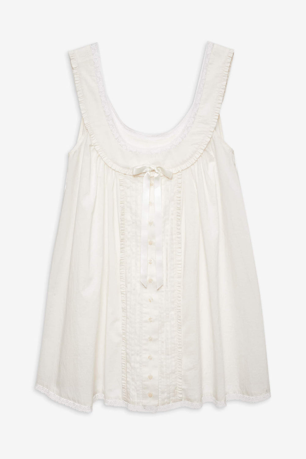 Venetia Slip Dress Vintage Cream
