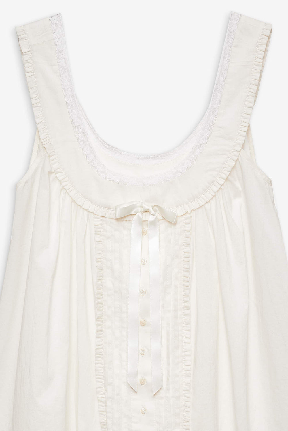 Venetia Slip Dress Vintage Cream