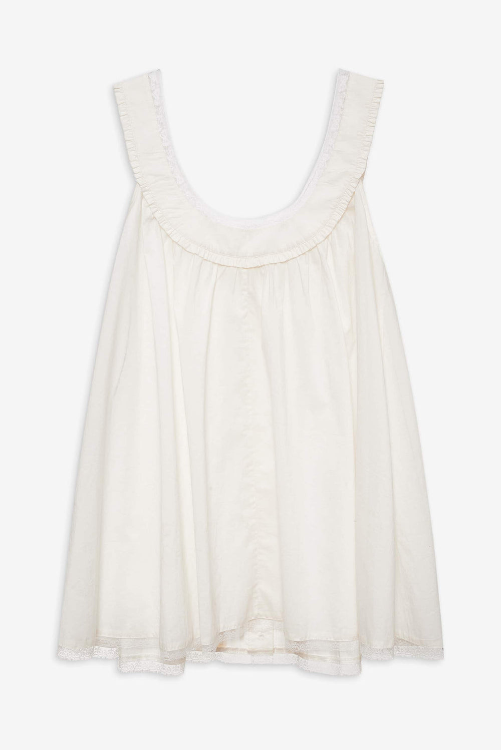 Venetia Slip Dress Vintage Cream