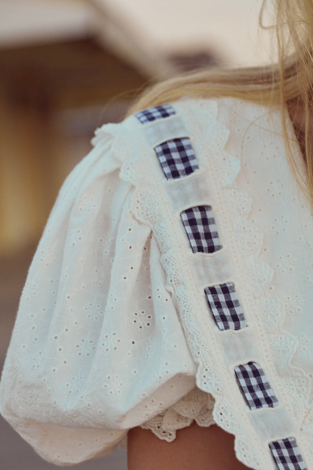 Ruby Ribbon Mini Dress White