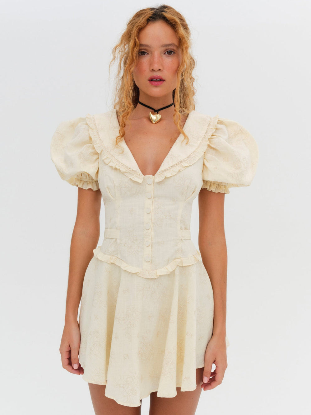 Gigi Mini Dress Cream