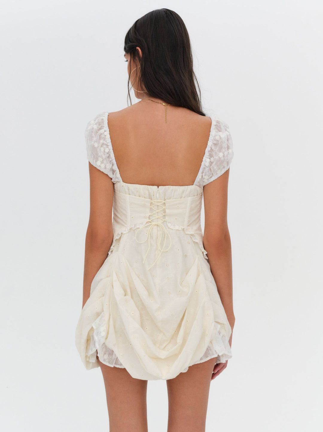 Morgan Mini Dress White