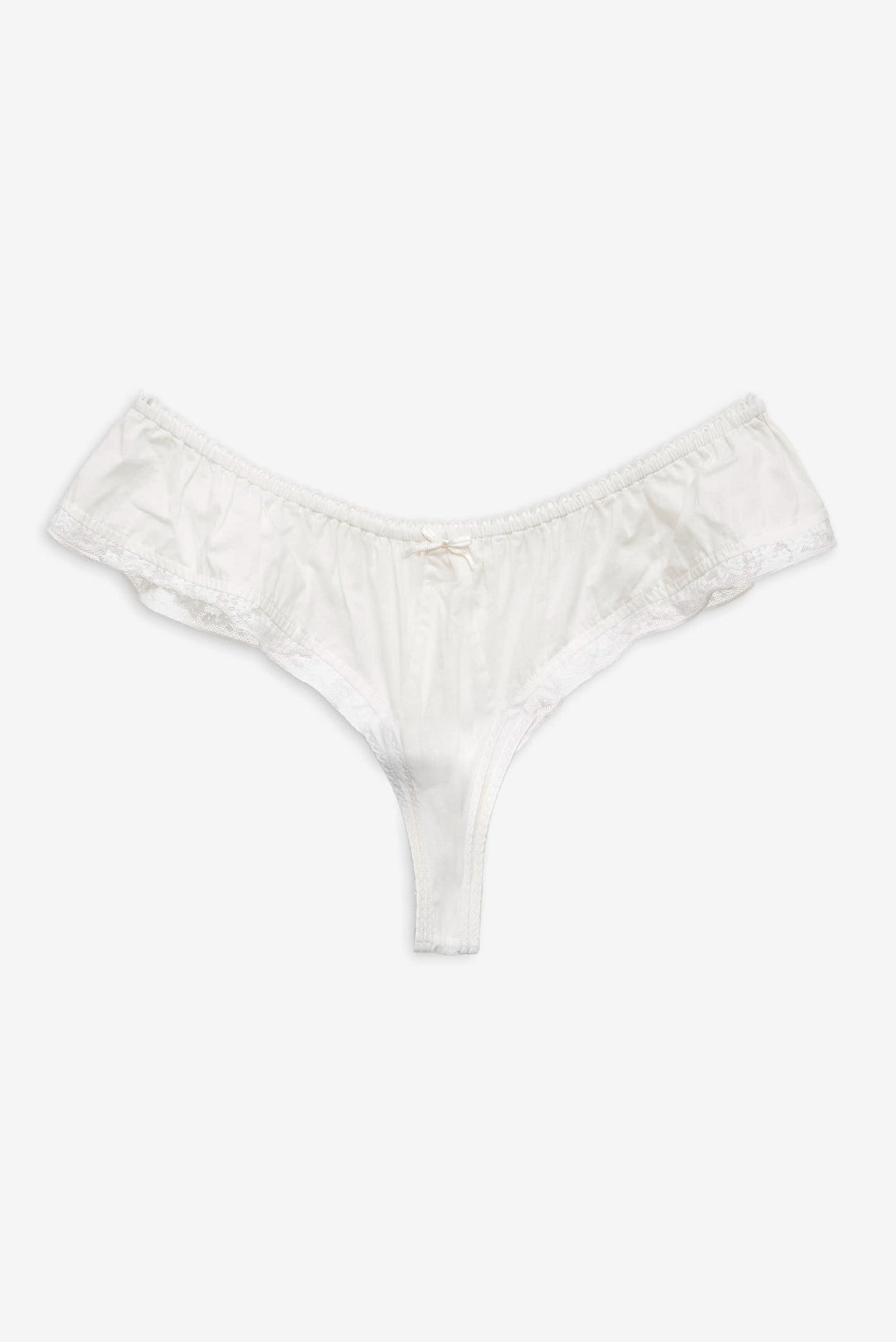 Venetia Thong Panty Vintage Cream