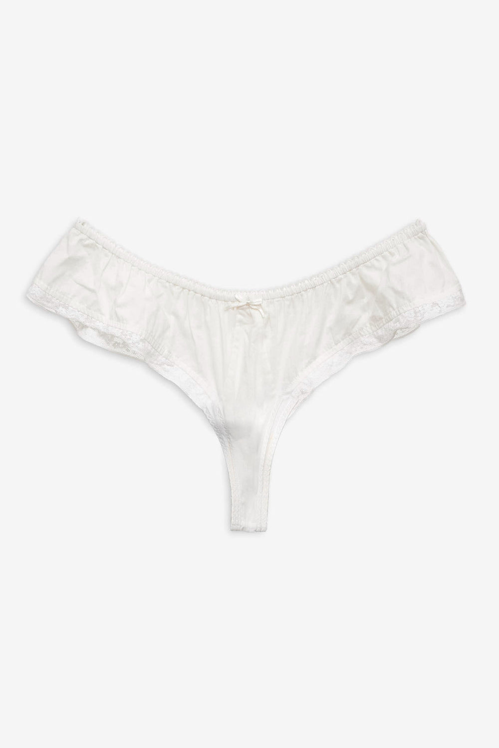 Venetia Thong Panty Vintage Cream