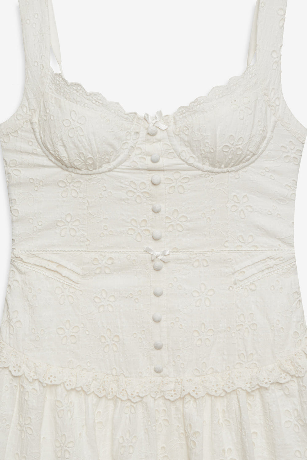 Dreamy Daisy Mini Dress White