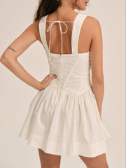 Chloe Mini Dress White