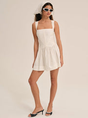 Chloe Mini Dress White