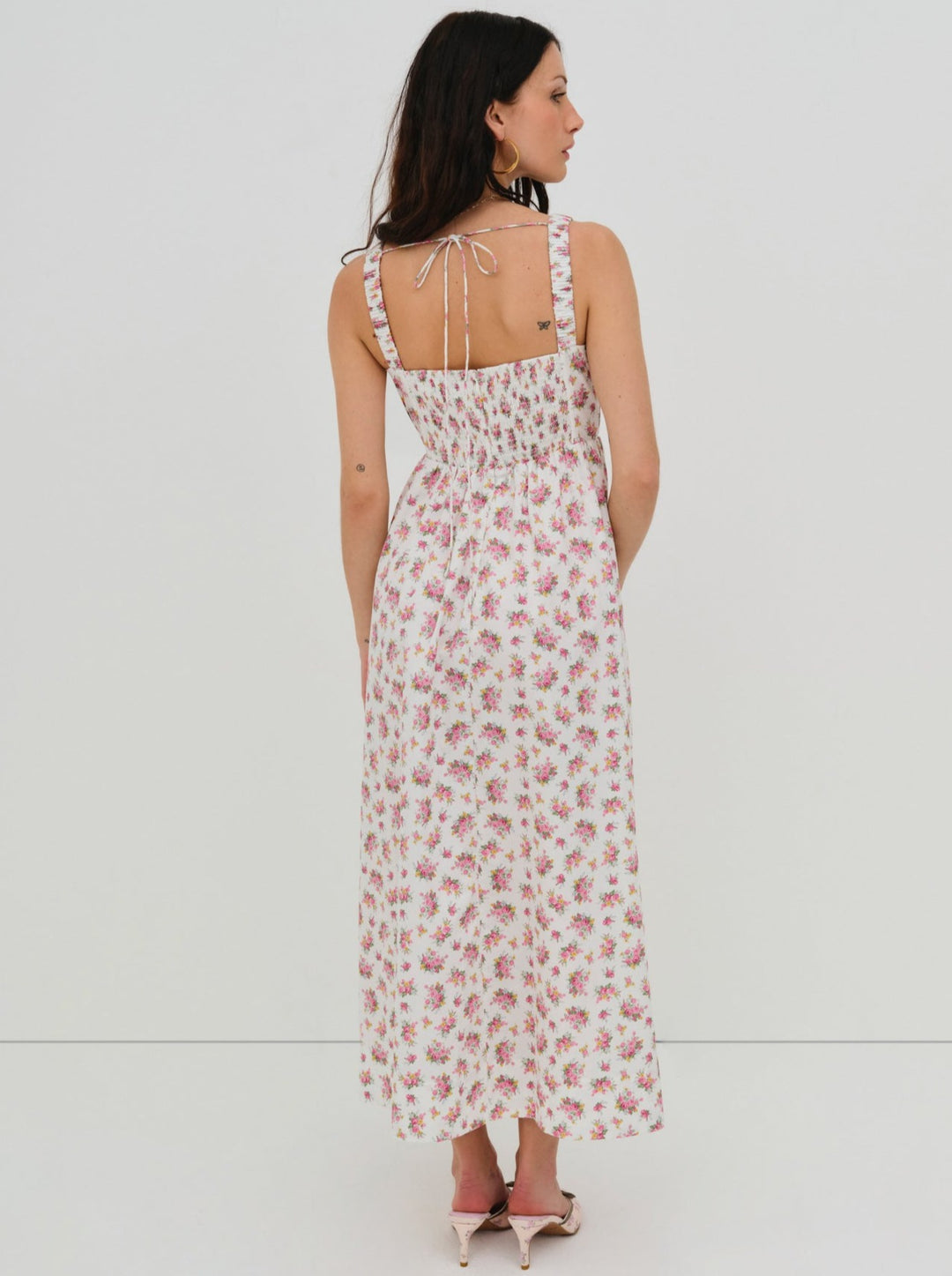 Etienne Midi Dress Pink
