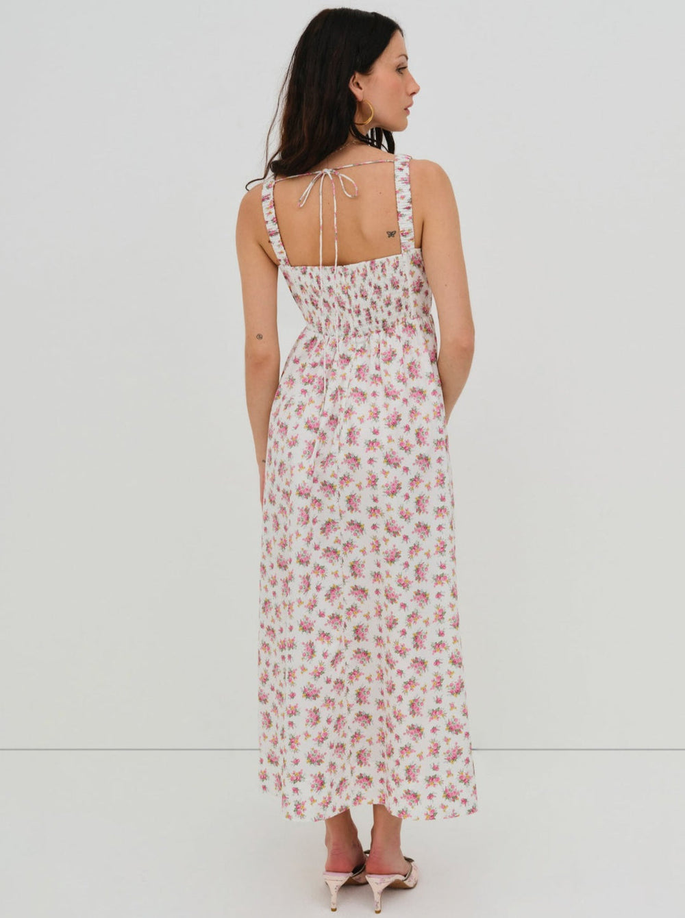 Etienne Midi Dress Pink