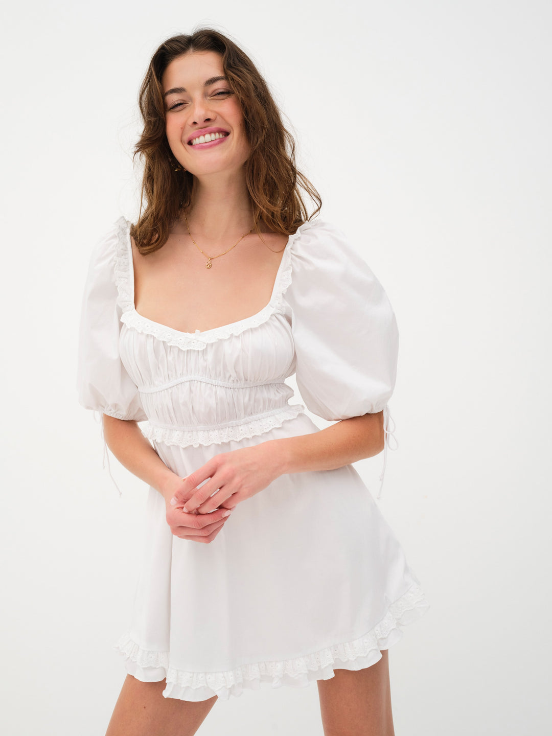 Jackson Mini Dress White