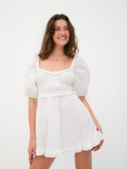 Jackson Mini Dress White