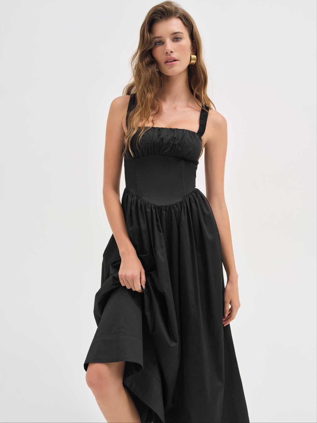 Etienne Midi Dress Black