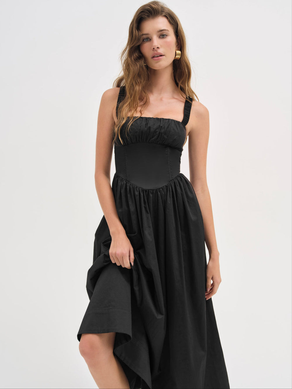 Etienne Midi Dress Black