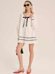 Shelly Mini Dress White