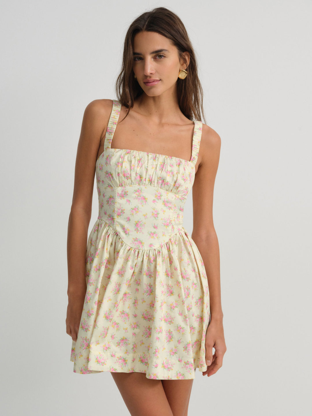 Zofia Mini Dress Yellow