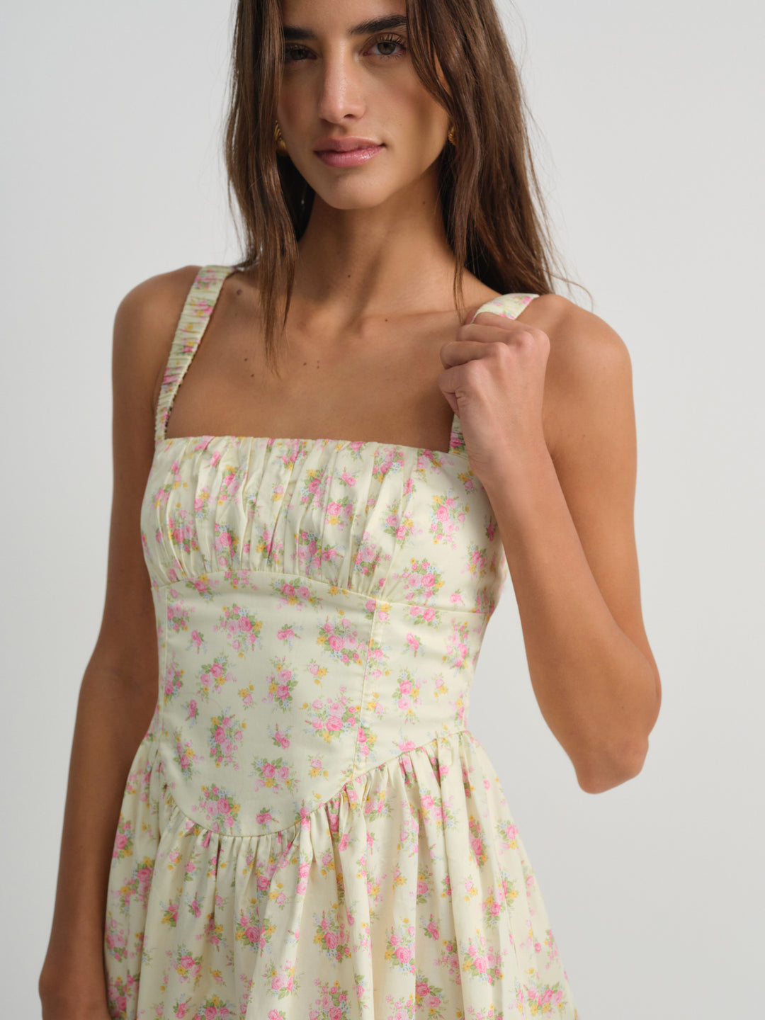 Zofia Mini Dress Yellow