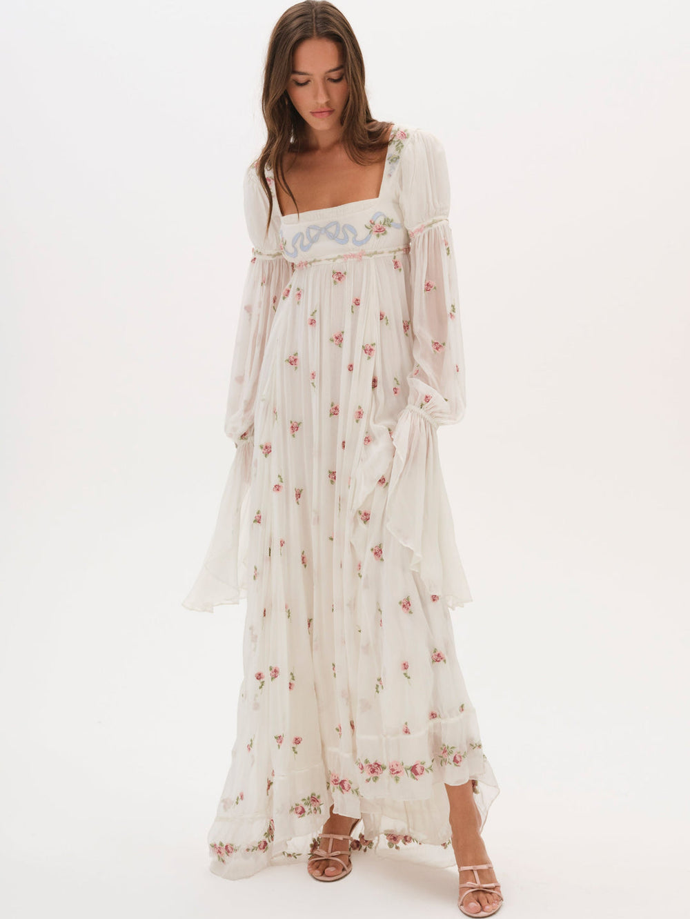 Julianne Maxi Dress Cream