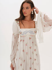 Julianne Maxi Dress Cream