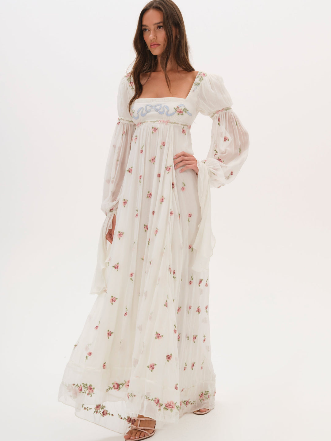 Julianne Maxi Dress Cream