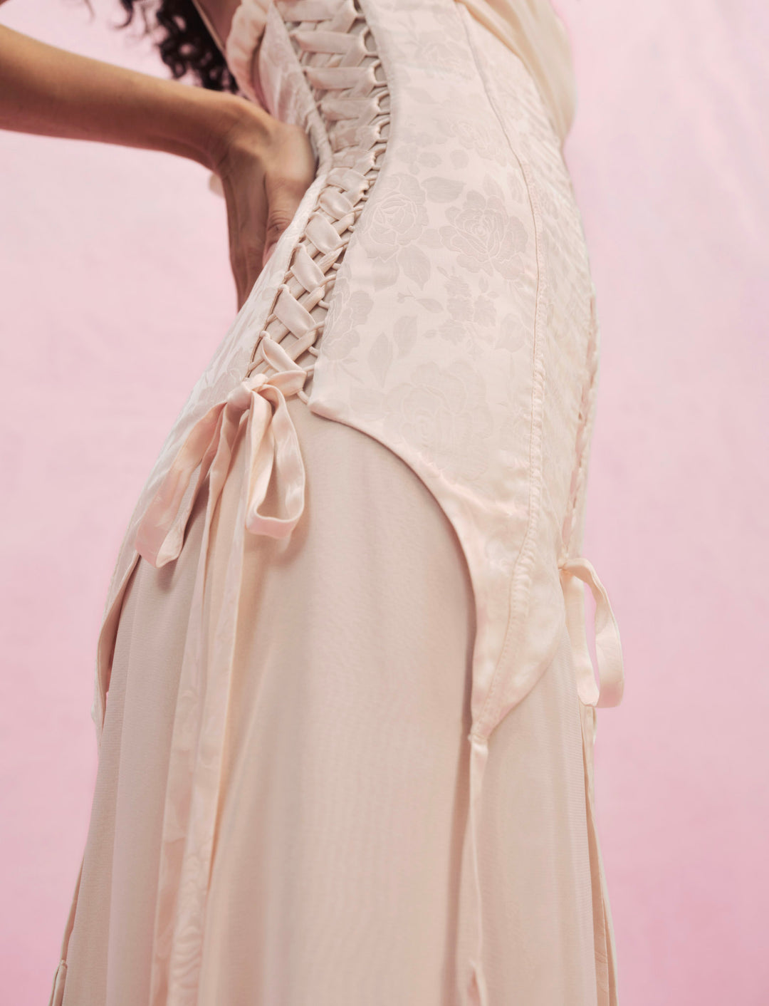 Violette Gown Light Peach