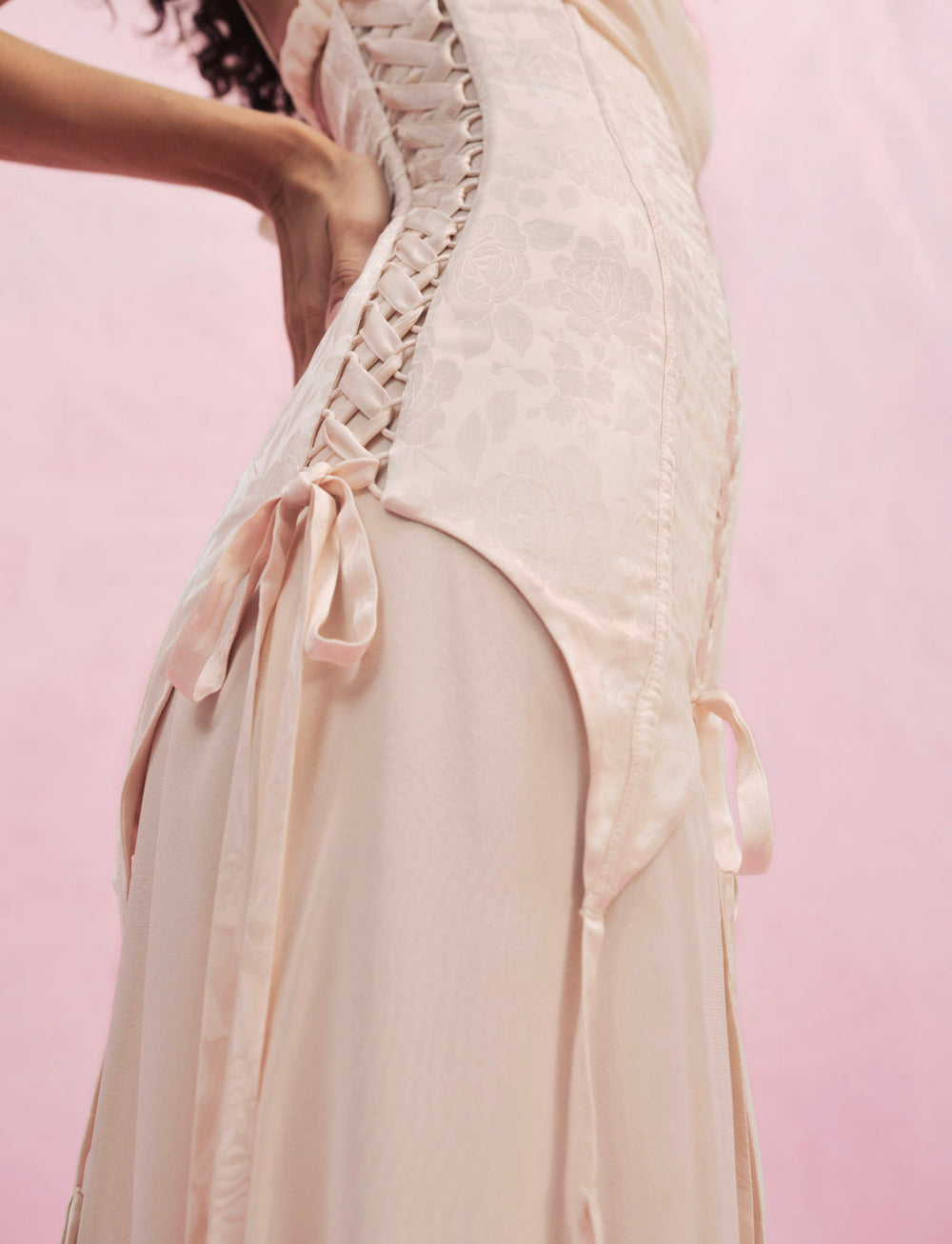 Violette Gown Light Peach