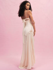 Violette Gown Light Peach