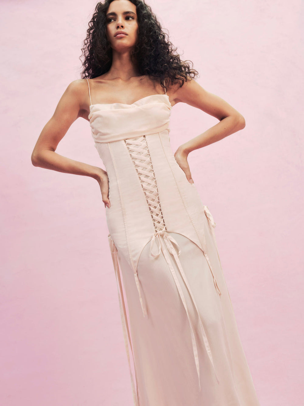 Violette Gown Light Peach