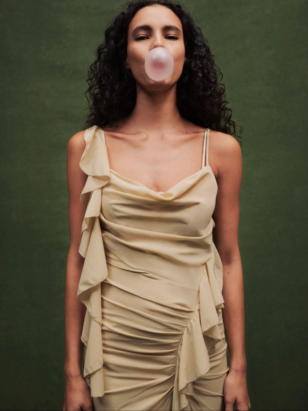 Fernanda Gown LT Olive