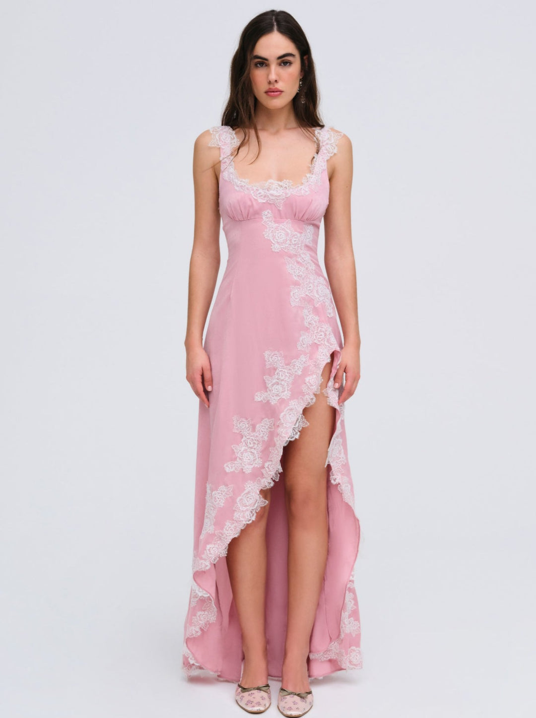 Clemence Maxi Dress Pink