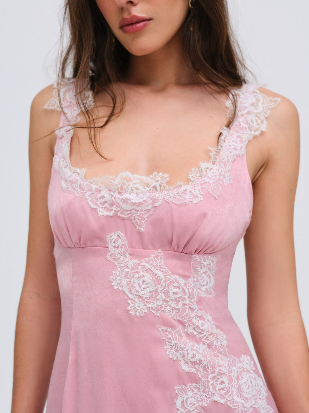 Clemence Maxi Dress Pink