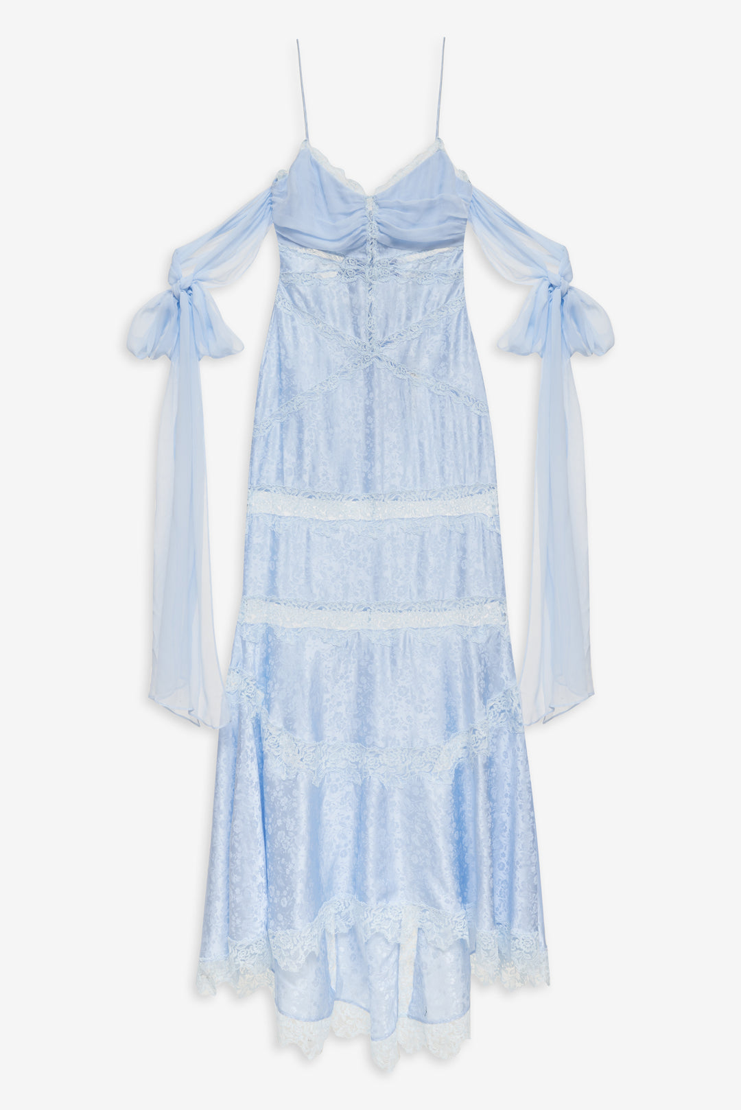 Rita Lace Gown Blue