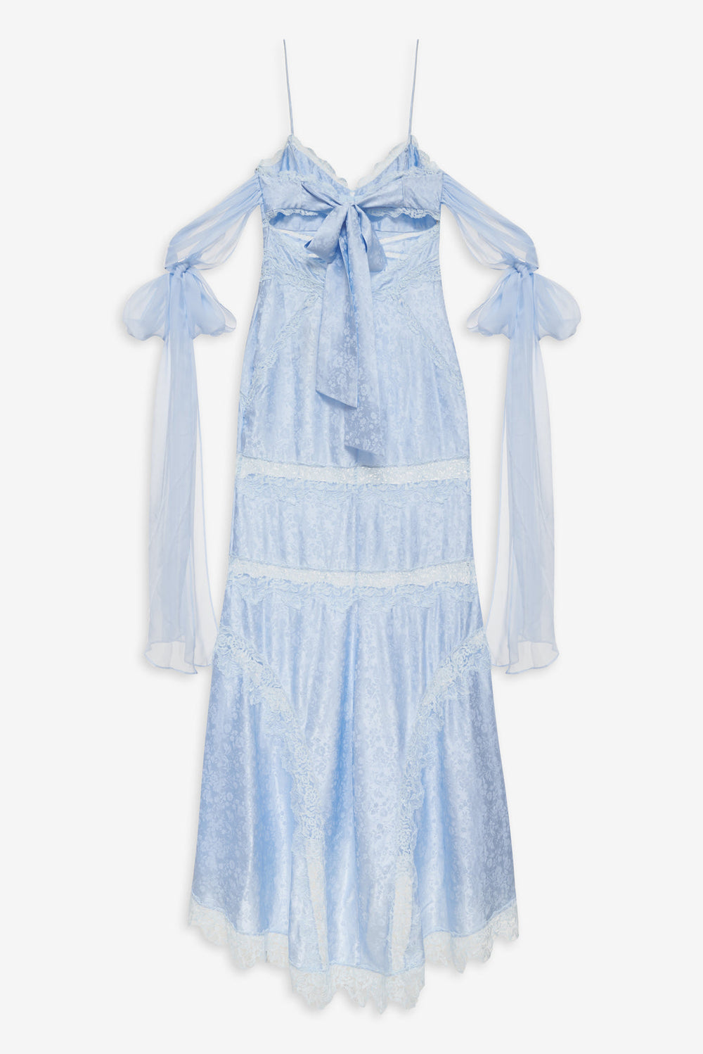 Rita Lace Gown Blue