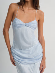 Daisy Gown Baby Blue
