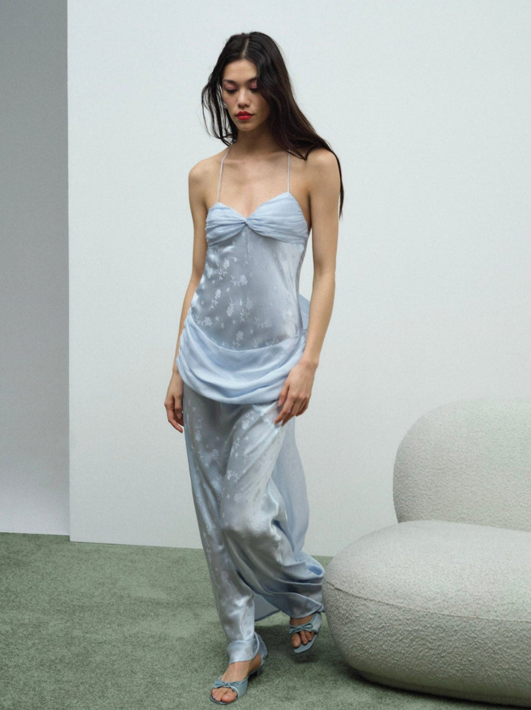 Daisy Gown Baby Blue
