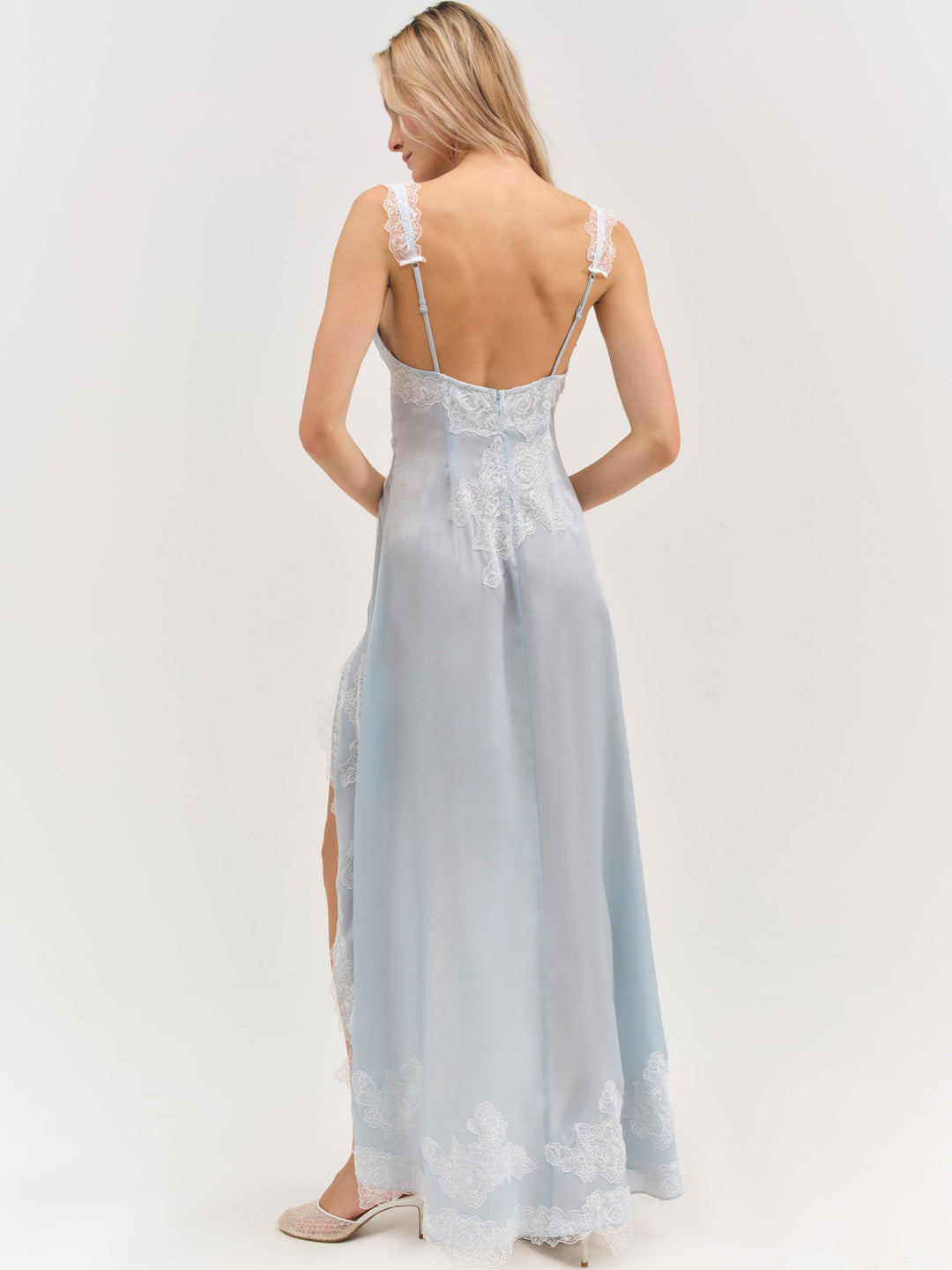 Clemence Maxi Dress Blue
