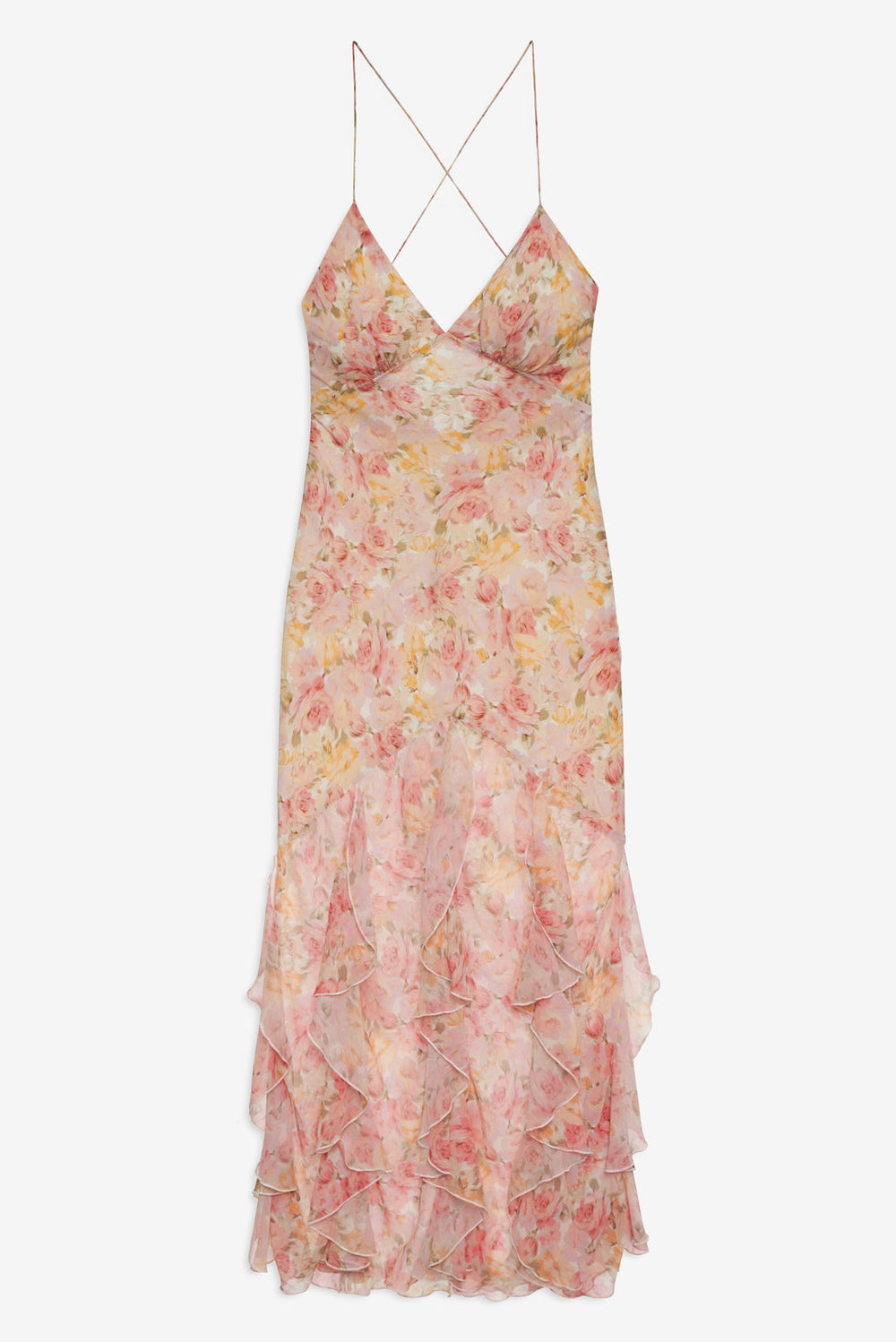 Elea Maxi Dress Peach