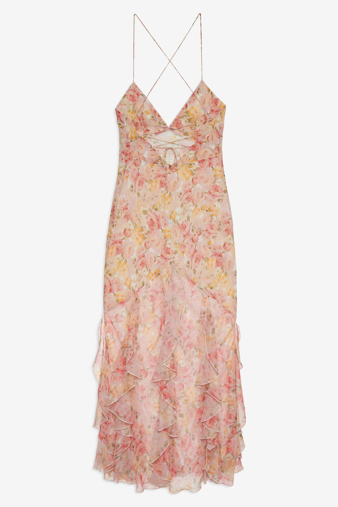 Elea Maxi Dress Peach