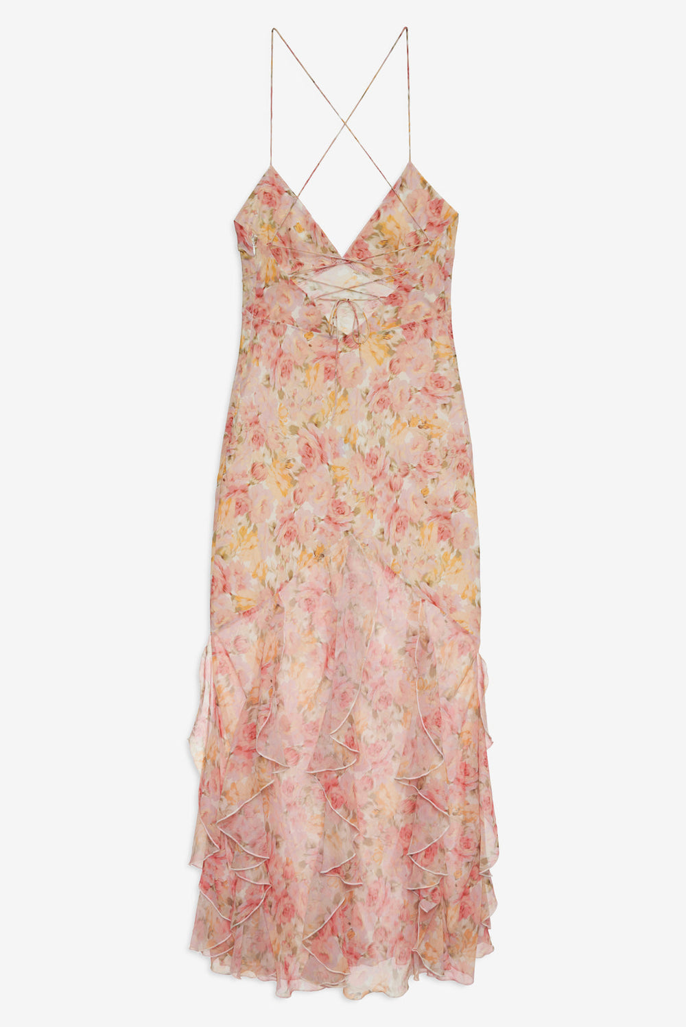 Elea Maxi Dress Peach