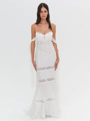 Rita Lace Gown Ivory
