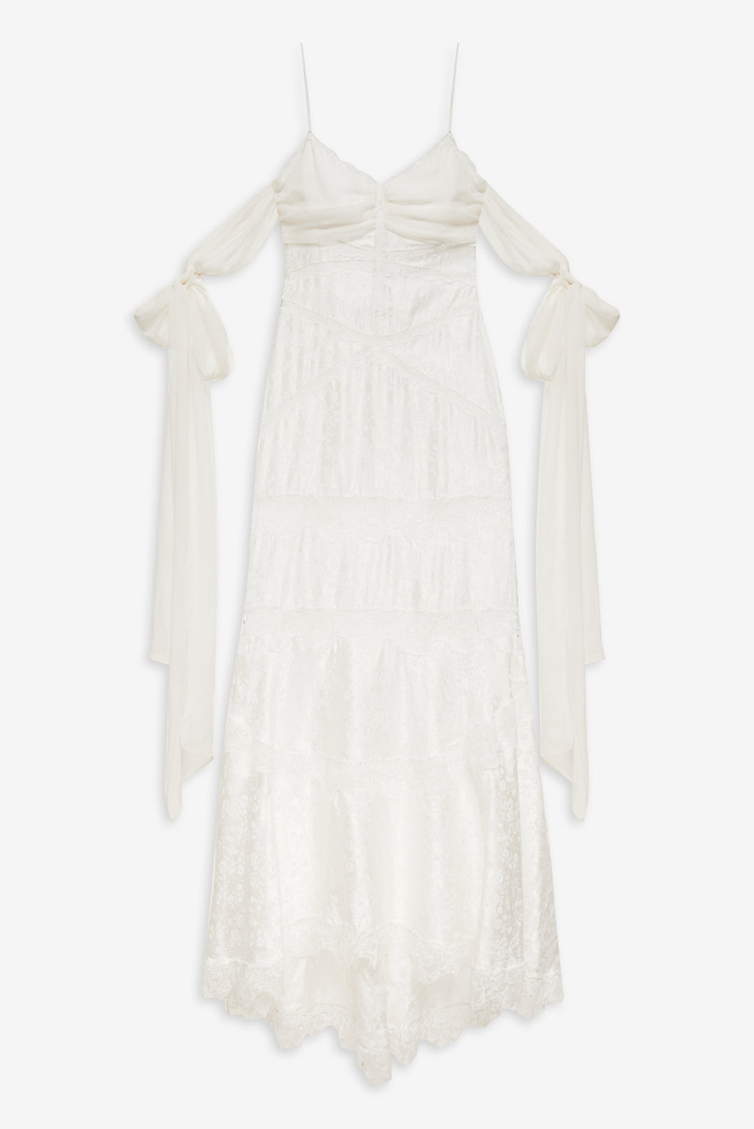 Rita Lace Gown Ivory