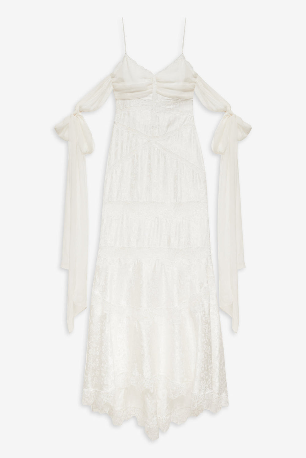 Rita Lace Gown Ivory