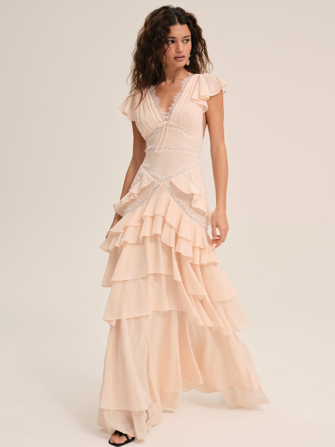 Adriana Gown Peach
